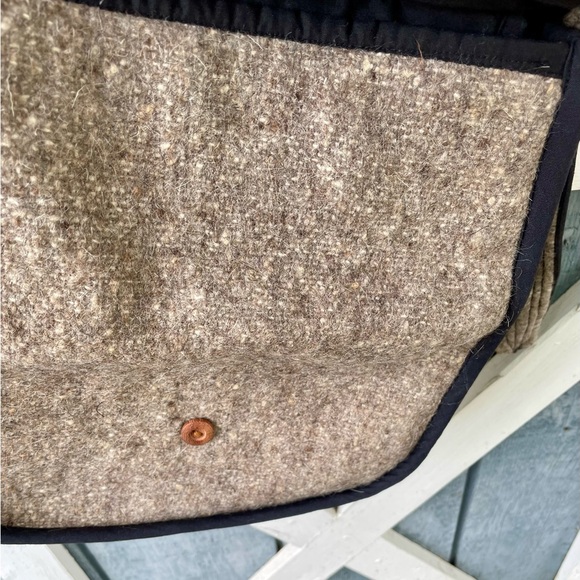 NWOT Embroidered Wool Exterior Crossbody Bag Boho Style - Picture 4 of 9